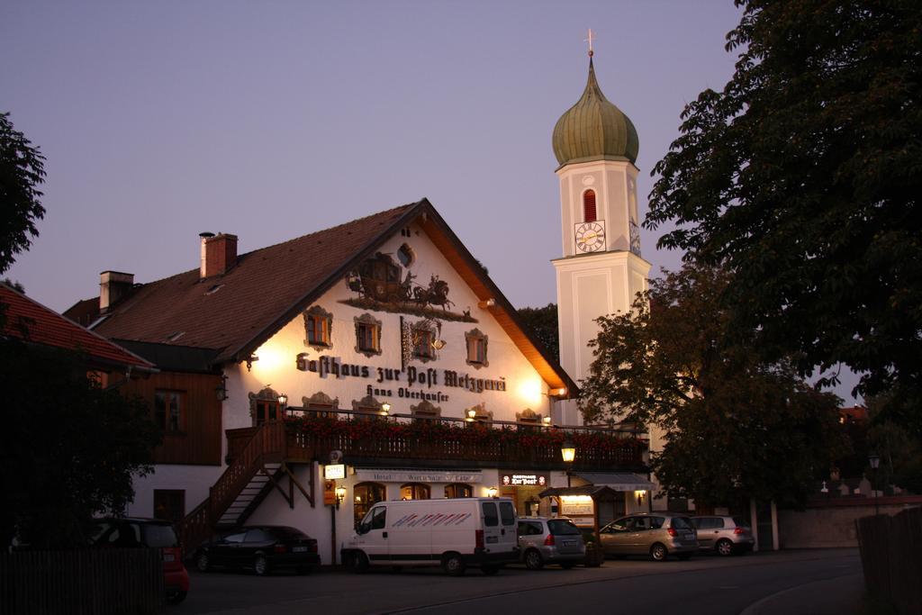 Metzgerei Gasthof Oberhauser - Hotel Zur Post Эглинг Экстерьер фото